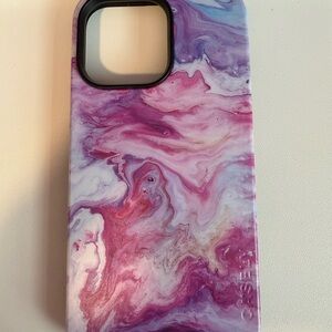 Casetify Purple and Pink Marble Phone Case iPhone 14 Pro Max